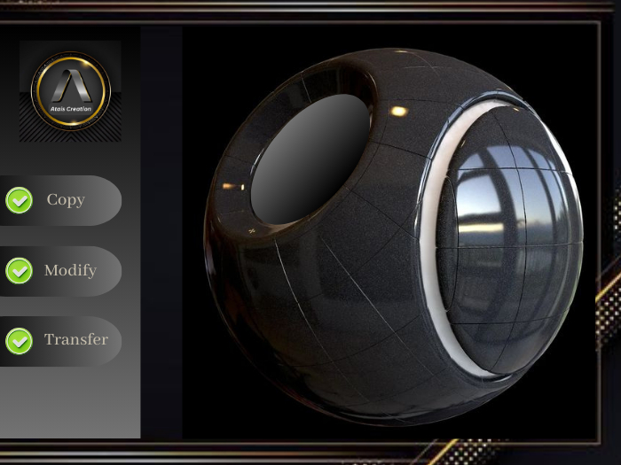 Texture Black Tilling 15. 