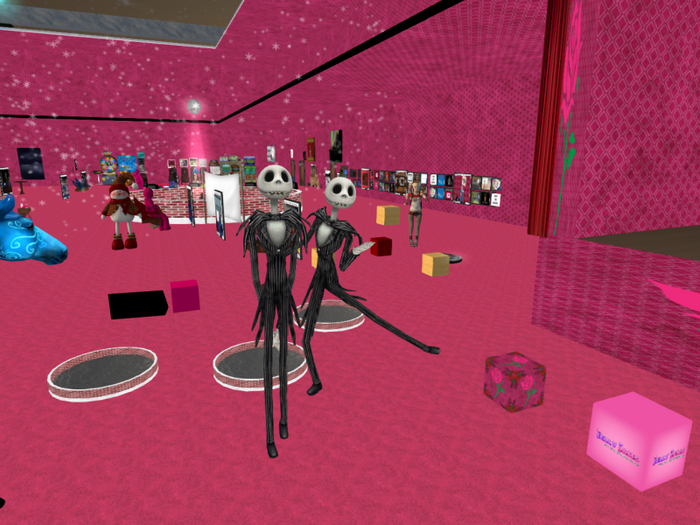 Ice Skating Jack Skellington and Ice rink