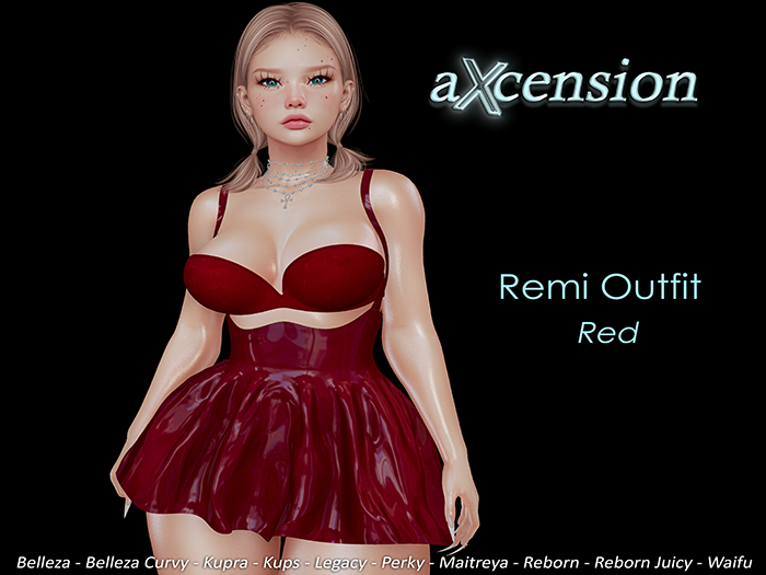 aX: Remi Outfit Red