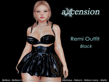 aX: Remi Outfit Black