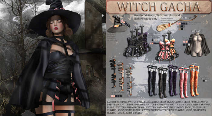 Caboodle - Witch Broom - RARE
