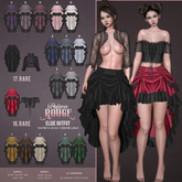 7. POISON ROUGE Elsie Skirt Cool Grey reborn