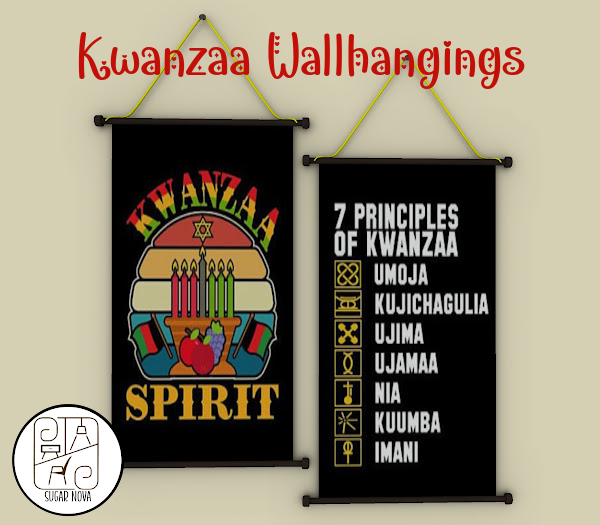 SM - Kwanzaa Wallhangings