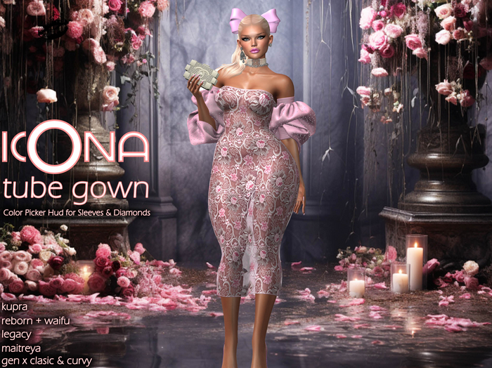 DEMO TUBE GOWN