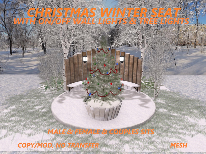 CHRISTMAS WINTER SEAT