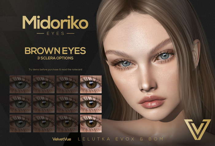 [ VelvetVue ] Midoriko :: Brown eyes