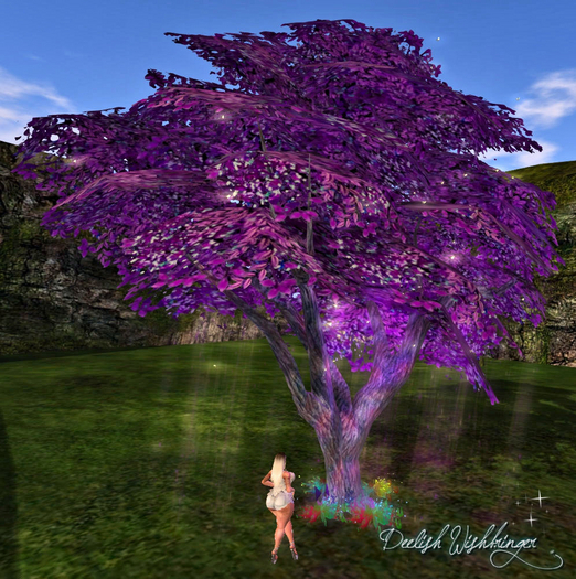 DEMO~ Enchanted Purple Tree 4LI