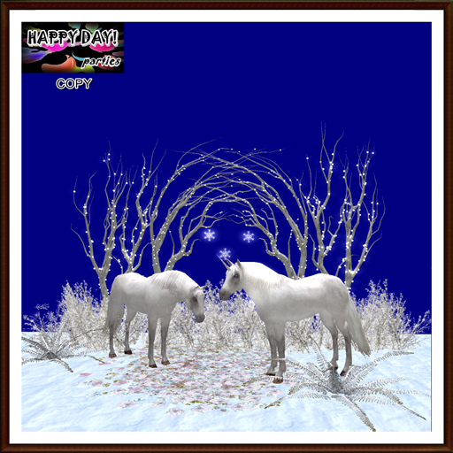 Christmas - Unicorns in Winter
