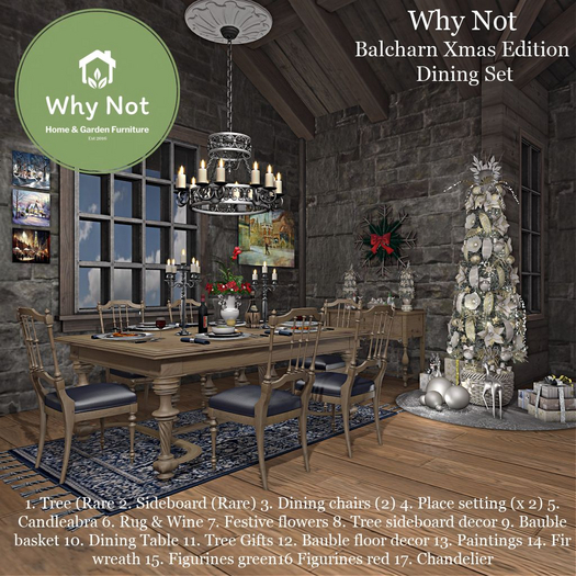 Why Not Balcharn Xmas Edition -full set