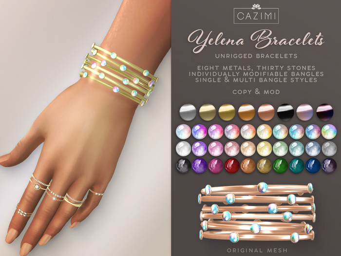 :CAZIMI: Yelena Bangles