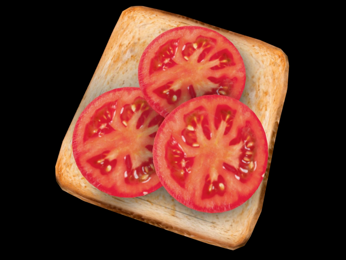 *** Mesh Toast Tomatoes 3 Prim *** FOOD SPECIAL ***