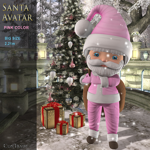 [ConTrato] Santa Avatar (Pink)