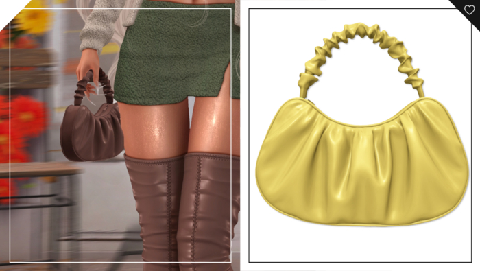 Off-Havoc . Ember Handbag . Yellow