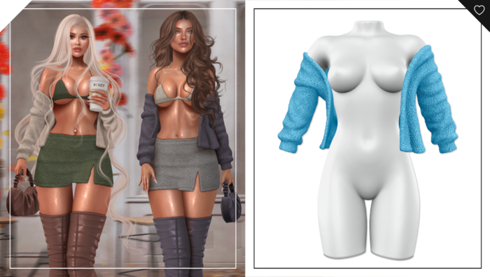 Off-Havoc . Ember Coat . Blue