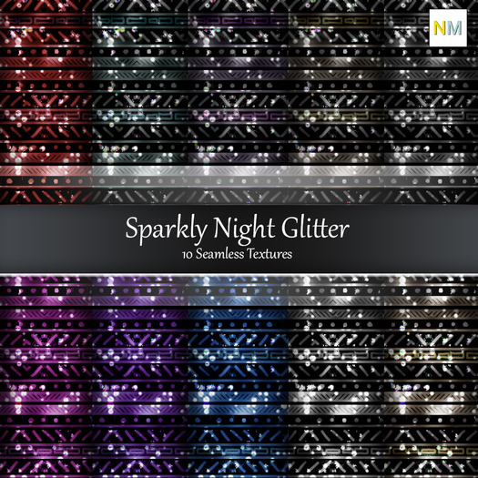 Sparkly Night Glitter Full Perm NM
