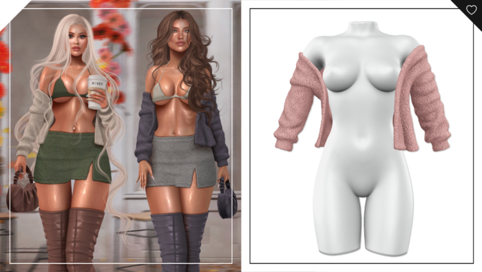 Off-Havoc . Ember Coat . Rose