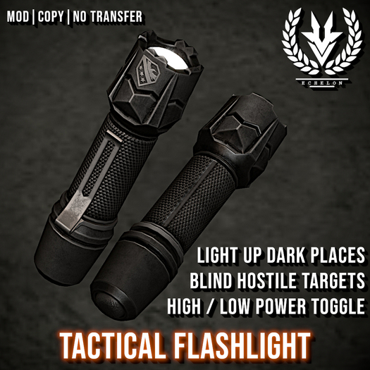 [Echelon] // Tactical Flashlight