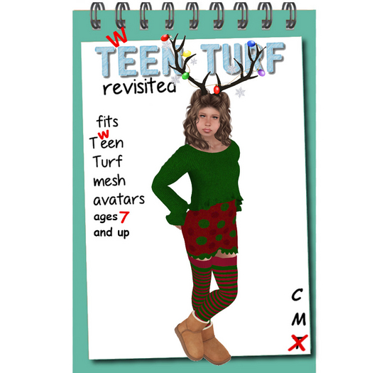 Teen Turf Holiday Outfit 2 2023