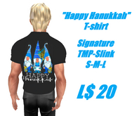 Happy Hanukkah-Mesh Men's Shirt