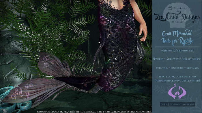 Brine - FATPACK Oculi Mermaid Tail for Riptide