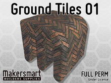 Makersmart: Tiles Ground 01 PBR Material