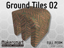 Makersmart: Tiles Ground 02 PBR Material