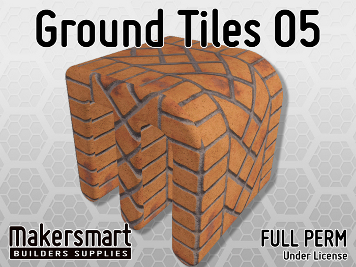 Makersmart: Tiles Ground 05 PBR Material