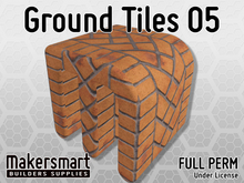 Makersmart: Tiles Ground 05 PBR Material