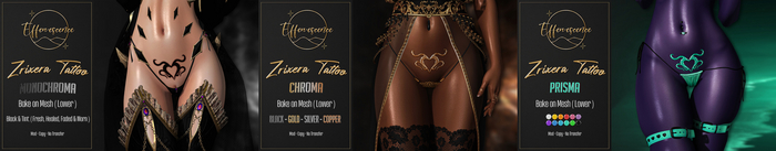 Effervescence - Zrixera Tattoo - FATPACK