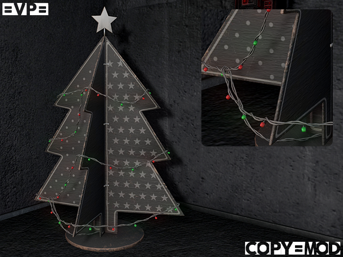 =VP= Cutout Xmas Tree