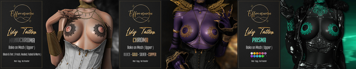 Effervescence - Lidy Tattoo - FATPACK