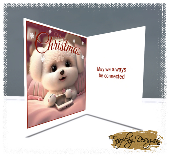 ~FDA~May We Always Be Connected Christmas Card