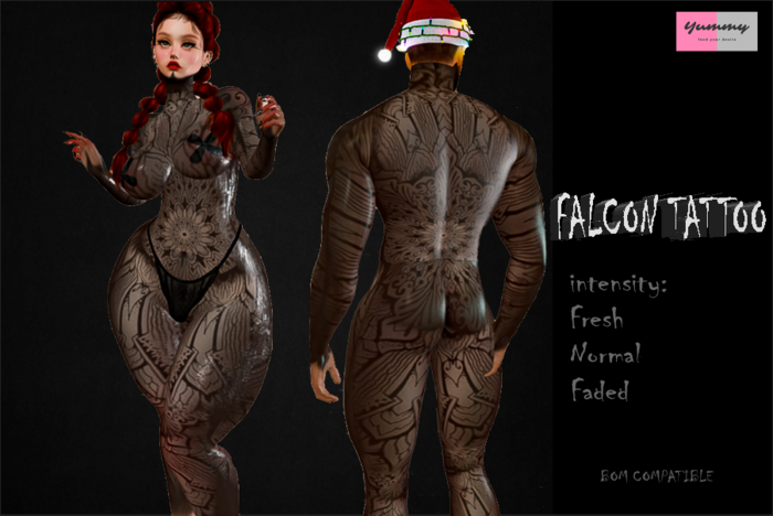Falcon tattoo [YUMMY'S STORE]