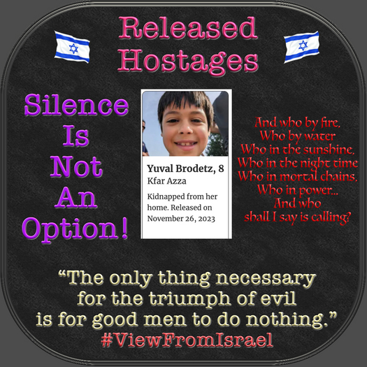 !Released^ Hostages Nov 26 Yuval Broditz Box