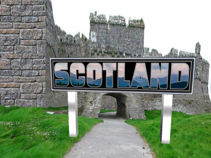  ~ SCOTLAND ~ TWO SIGNS
