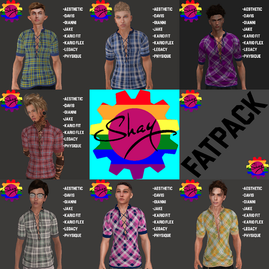 Plaid Vintage Shirt Fatpack