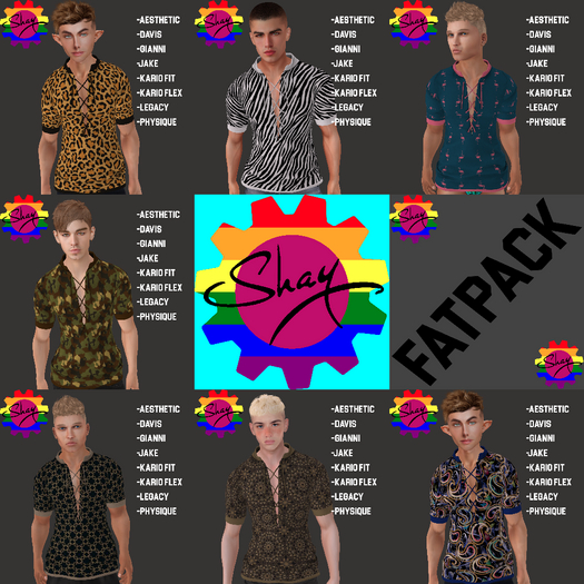 Print Vintage Shirt Fatpack