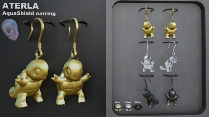 ATERLA - aquashield - earring pack
