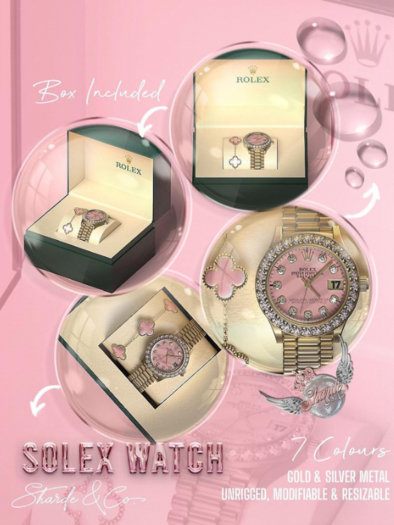 SHARDE $ Solex Watch - MEGAPACK