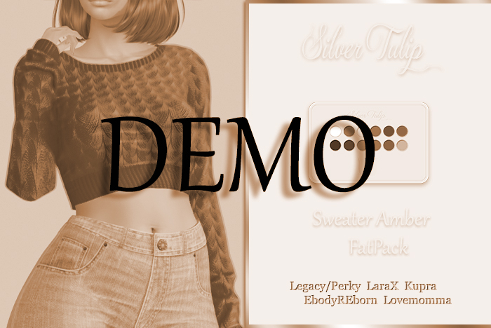 Silver Tulip-Amber Sweater FatPack DEMO