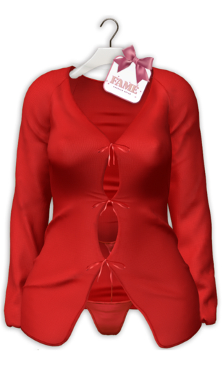 [FAME] Dress-Victoria / Red