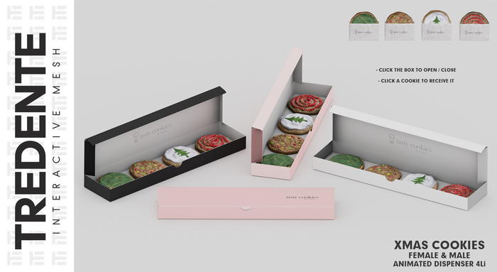 Tredente // Xmas Cookies [WHITE] (Packed)