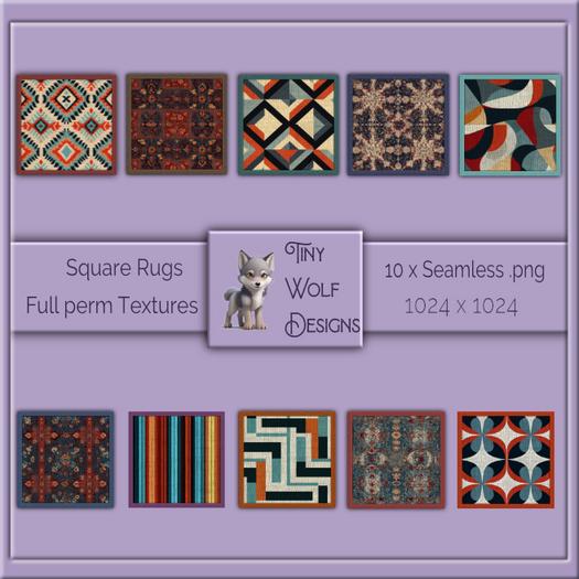 Square Rugs full permission textures