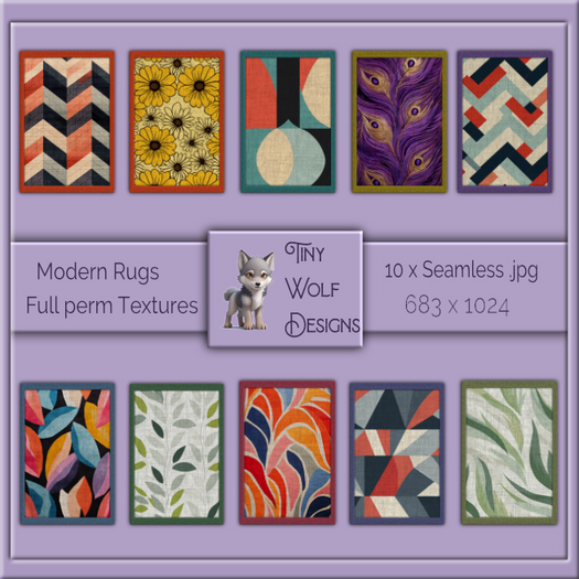 Modern Rugs full permission textures