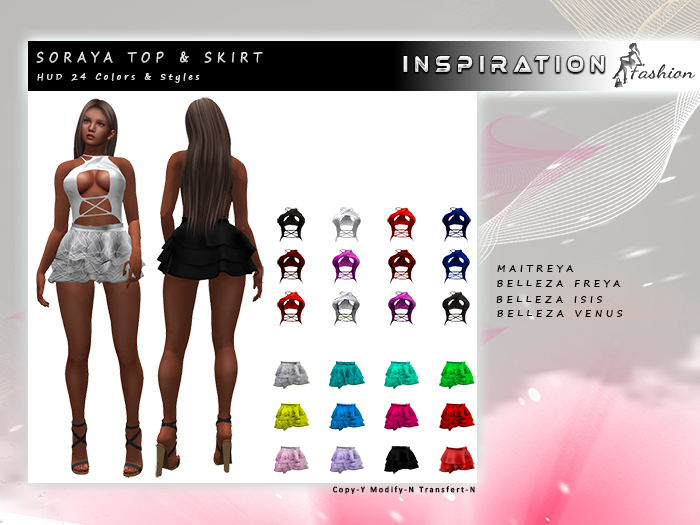 Soraya Top & Skirt
