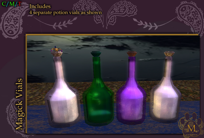 *M* magick vials Unpacker
