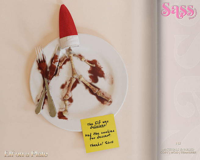Sass [HD] Elf on a Plate