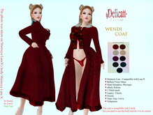 Delicatt couture  - Wendi Coat long - 2023#Dec.#04
