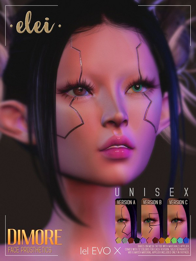 .e l e i. - Dimore (Face Prosthetics) / Version B