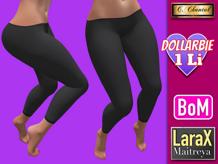 C.CHANTAL Basic Leggings [ BoM - Made for LaraX / Lara X ] *** Limited Time DOLLARBIE ***